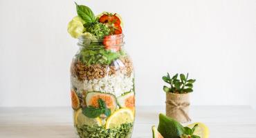 Salad in a Jar: insalatona al vetro!