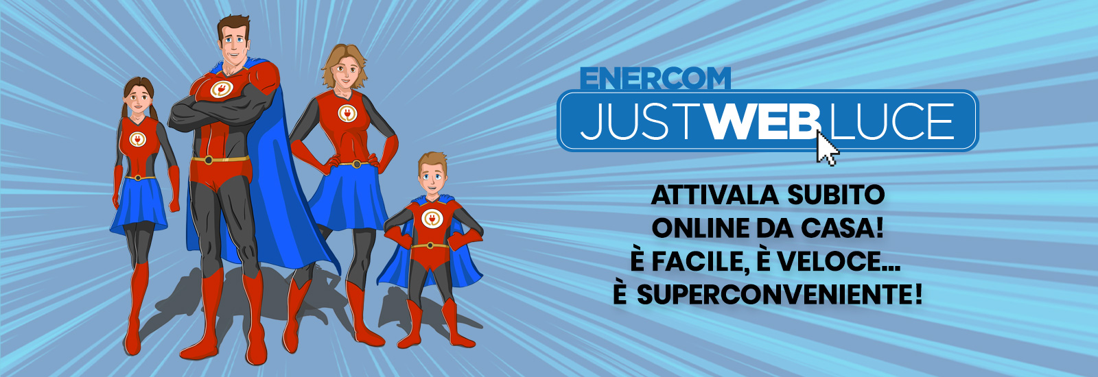 ENERCOM JustWeb LUCE